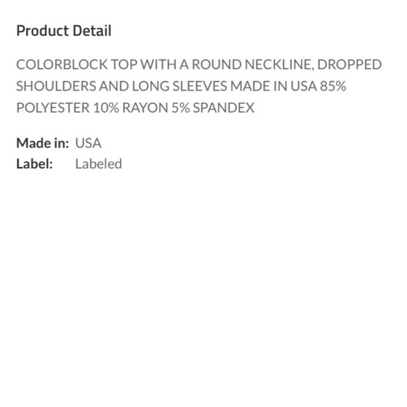 New Color Block Shirt, Size-Large - Picture 8 of 11